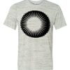 White Marble Unisex Poly-Cotton Short-Sleeve T-Shirt Thumbnail