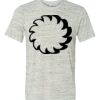 White Marble Unisex Poly-Cotton Short-Sleeve T-Shirt Thumbnail