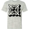 White Marble Unisex Poly-Cotton Short-Sleeve T-Shirt Thumbnail