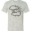 White Marble Unisex Poly-Cotton Short-Sleeve T-Shirt Thumbnail