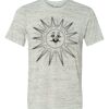 White Marble Unisex Poly-Cotton Short-Sleeve T-Shirt Thumbnail
