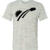 White Marble Unisex Poly-Cotton Short-Sleeve T-Shirt Thumbnail