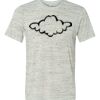 White Marble Unisex Poly-Cotton Short-Sleeve T-Shirt Thumbnail