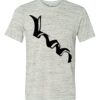 White Marble Unisex Poly-Cotton Short-Sleeve T-Shirt Thumbnail
