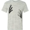 White Marble Unisex Poly-Cotton Short-Sleeve T-Shirt Thumbnail