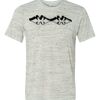 White Marble Unisex Poly-Cotton Short-Sleeve T-Shirt Thumbnail