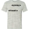 White Marble Unisex Poly-Cotton Short-Sleeve T-Shirt Thumbnail