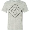 White Marble Unisex Poly-Cotton Short-Sleeve T-Shirt Thumbnail