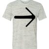 White Marble Unisex Poly-Cotton Short-Sleeve T-Shirt Thumbnail