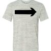 White Marble Unisex Poly-Cotton Short-Sleeve T-Shirt Thumbnail