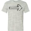 White Marble Unisex Poly-Cotton Short-Sleeve T-Shirt Thumbnail
