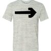 White Marble Unisex Poly-Cotton Short-Sleeve T-Shirt Thumbnail