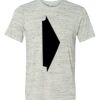 White Marble Unisex Poly-Cotton Short-Sleeve T-Shirt Thumbnail