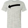 White Marble Unisex Poly-Cotton Short-Sleeve T-Shirt Thumbnail