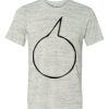 White Marble Unisex Poly-Cotton Short-Sleeve T-Shirt Thumbnail
