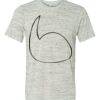 White Marble Unisex Poly-Cotton Short-Sleeve T-Shirt Thumbnail