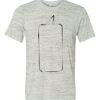 White Marble Unisex Poly-Cotton Short-Sleeve T-Shirt Thumbnail