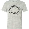 White Marble Unisex Poly-Cotton Short-Sleeve T-Shirt Thumbnail