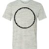 White Marble Unisex Poly-Cotton Short-Sleeve T-Shirt Thumbnail
