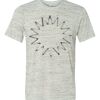 White Marble Unisex Poly-Cotton Short-Sleeve T-Shirt Thumbnail