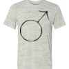 White Marble Unisex Poly-Cotton Short-Sleeve T-Shirt Thumbnail