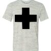White Marble Unisex Poly-Cotton Short-Sleeve T-Shirt Thumbnail