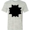 White Marble Unisex Poly-Cotton Short-Sleeve T-Shirt Thumbnail