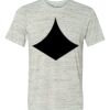 White Marble Unisex Poly-Cotton Short-Sleeve T-Shirt Thumbnail