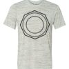 White Marble Unisex Poly-Cotton Short-Sleeve T-Shirt Thumbnail