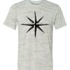 White Marble Unisex Poly-Cotton Short-Sleeve T-Shirt Thumbnail