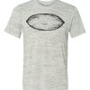 White Marble Unisex Poly-Cotton Short-Sleeve T-Shirt Thumbnail