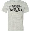 White Marble Unisex Poly-Cotton Short-Sleeve T-Shirt Thumbnail