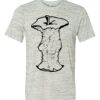White Marble Unisex Poly-Cotton Short-Sleeve T-Shirt Thumbnail