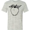 White Marble Unisex Poly-Cotton Short-Sleeve T-Shirt Thumbnail