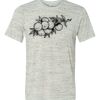 White Marble Unisex Poly-Cotton Short-Sleeve T-Shirt Thumbnail