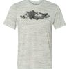 White Marble Unisex Poly-Cotton Short-Sleeve T-Shirt Thumbnail