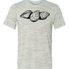 White Marble Unisex Poly-Cotton Short-Sleeve T-Shirt Thumbnail