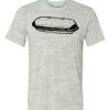 White Marble Unisex Poly-Cotton Short-Sleeve T-Shirt Thumbnail