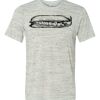 White Marble Unisex Poly-Cotton Short-Sleeve T-Shirt Thumbnail