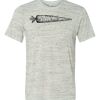 White Marble Unisex Poly-Cotton Short-Sleeve T-Shirt Thumbnail