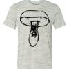 White Marble Unisex Poly-Cotton Short-Sleeve T-Shirt Thumbnail