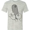 White Marble Unisex Poly-Cotton Short-Sleeve T-Shirt Thumbnail