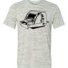 White Marble Unisex Poly-Cotton Short-Sleeve T-Shirt Thumbnail