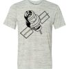 White Marble Unisex Poly-Cotton Short-Sleeve T-Shirt Thumbnail