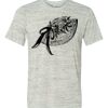 White Marble Unisex Poly-Cotton Short-Sleeve T-Shirt Thumbnail
