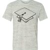 White Marble Unisex Poly-Cotton Short-Sleeve T-Shirt Thumbnail