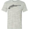 White Marble Unisex Poly-Cotton Short-Sleeve T-Shirt Thumbnail
