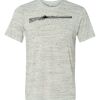 White Marble Unisex Poly-Cotton Short-Sleeve T-Shirt Thumbnail