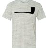 White Marble Unisex Poly-Cotton Short-Sleeve T-Shirt Thumbnail