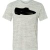 White Marble Unisex Poly-Cotton Short-Sleeve T-Shirt Thumbnail